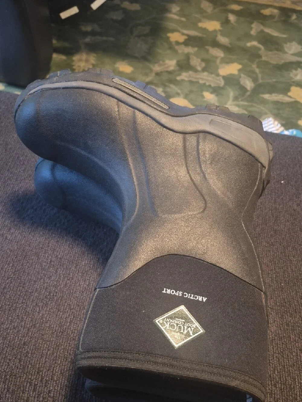 Muck Boot Arctic Sport Men's Black Winter Rain & Snow Boots